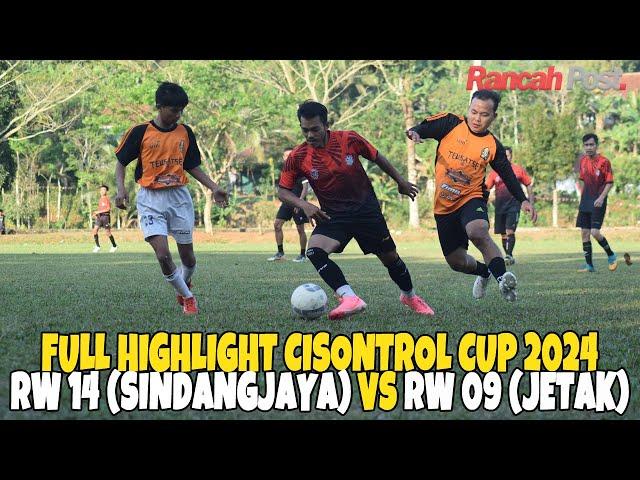 Perebutan Tiket Final Cisontrol CUP 2024:  RW 14 (Dusun Sindangjaya) vs RW 09 (Dusun Jetak)