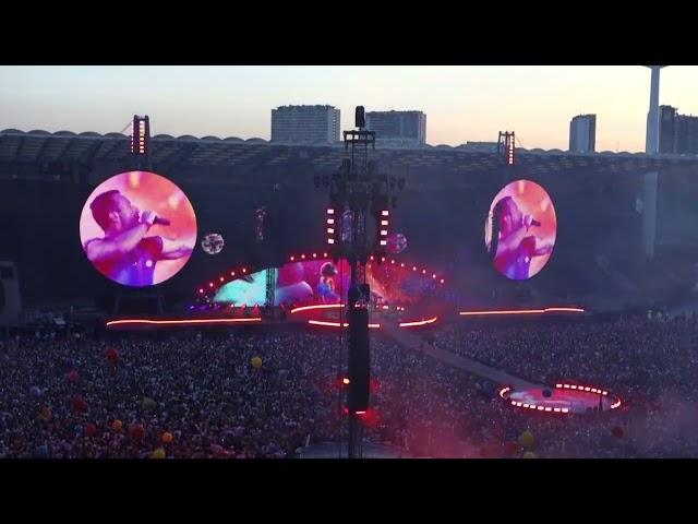 Coldplay Bruxelles Stade Roi Baudouin 6/08/22