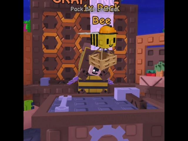 CRAFTING PACK BEE | GROW A GARDEN - ROBLOX