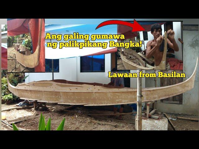 Paano gumawa ng palikpikang bangka de kasko, Basilan type