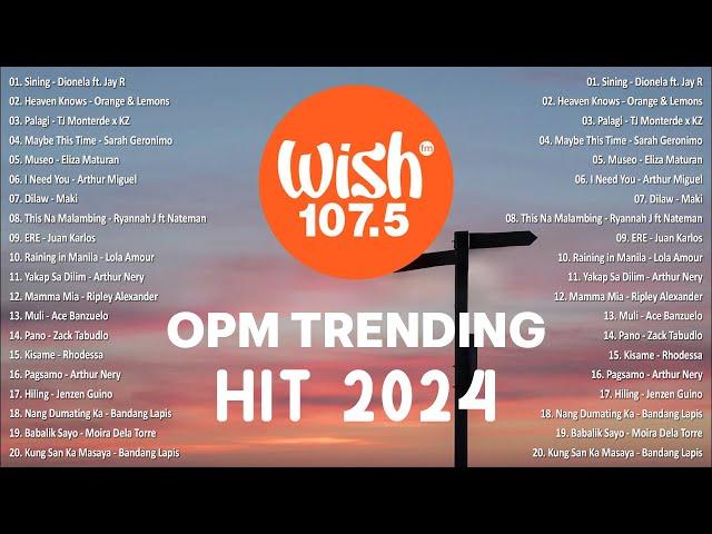 (Top 1 Viral) OPM Acoustic Love Songs 2024 Playlist  Best Of Wish 107.5 Song Playlist 2024 #v9