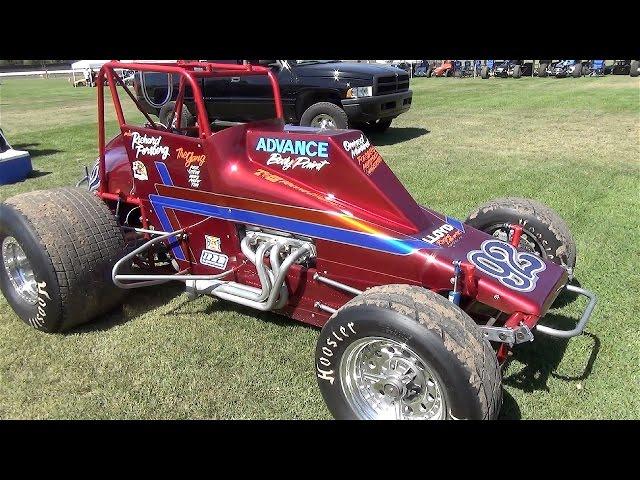 Andy Forsberg - Vintage Sprints  9-6-15  Calistoga Speedway