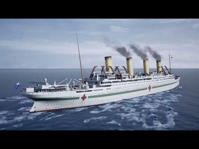 Модель "HMHS Britannic" 1:200 (B Deck) 2 часть.