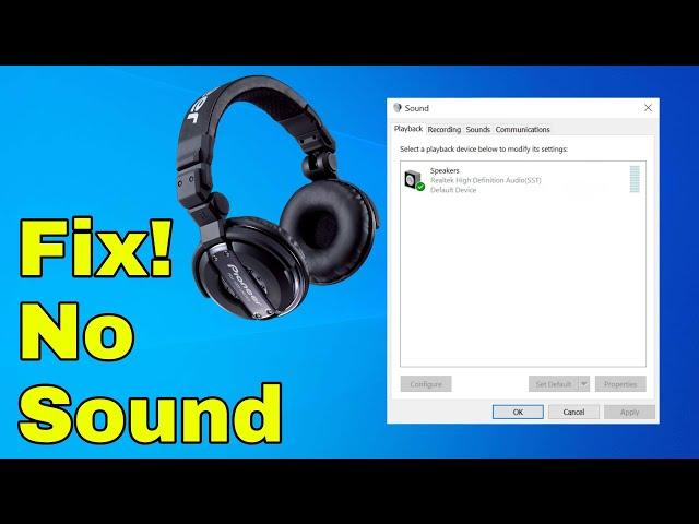 How To Fix Headphone Connected But No Output Sound in Windows 11/10