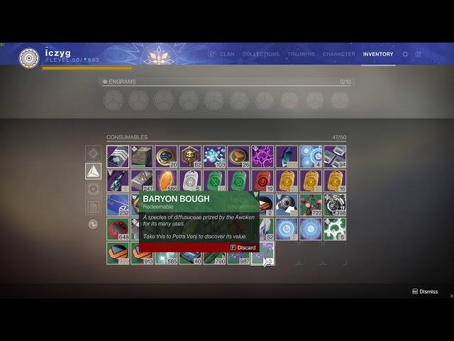 [Destiny 2] Inventory Management - Expectations vs. Reality.