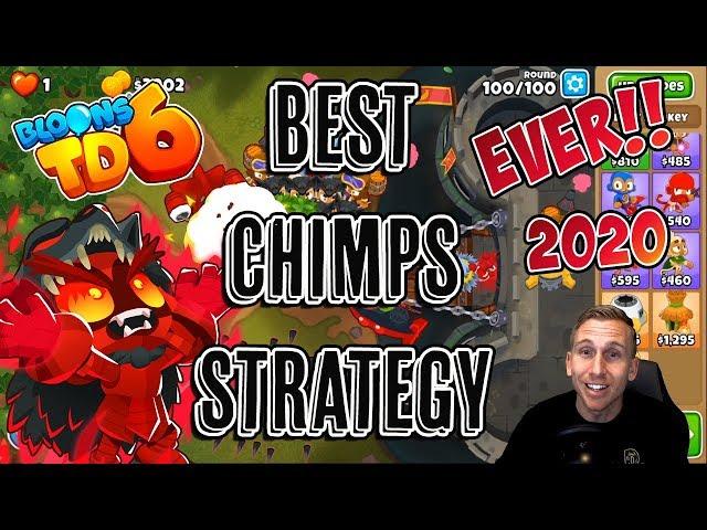 Best CHIMPS Strategy Ever! 2020 - Bloons TD 6