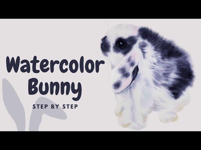 How to Paint the CUTEST Easter Bunny Ever