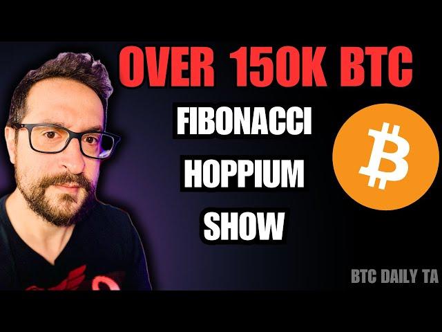 Over 150K BTC  Fibonacci Hopium Show - Bitcoin Today