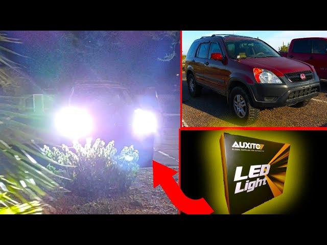 LED HEADLIGHT INSTALL | 2nd Gen 2003 Honda Crv