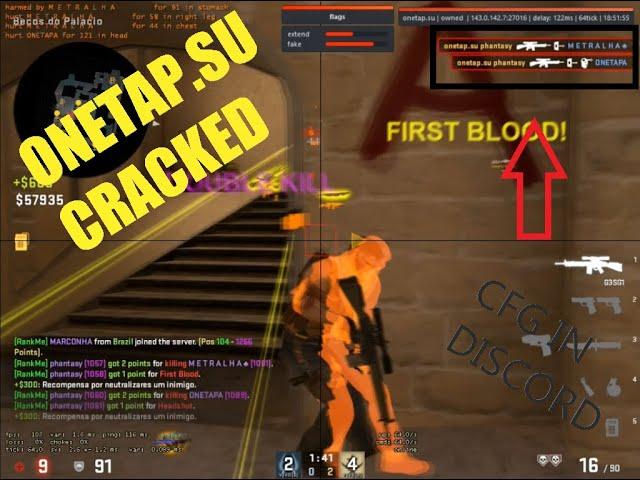 one of my days with cracked onetap.su (hvh) |  DLL(OUTDATED) + CFG