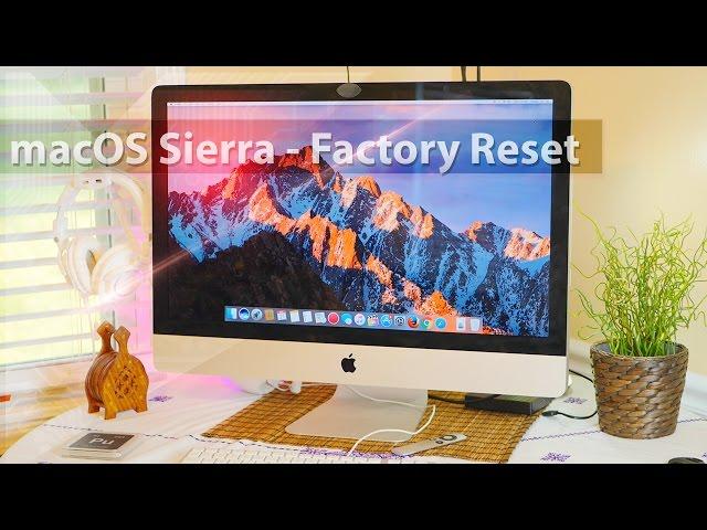 Mac : Factory reset / Fresh install ( macOS Sierra , Mojave ) by GadgetsXray