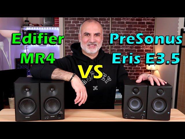 PreSonus Eris E3.5 vs Edifier MR4 - What is the best studio monitor between the two?