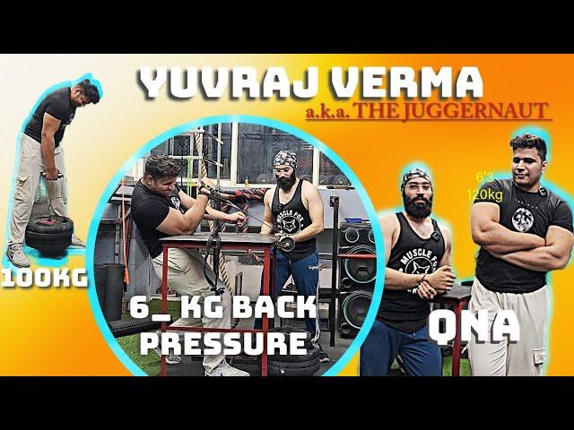 YUVRAJ VERMA - INDIA'S STRONGEST ARM WRESTLER SHOWS HIS POWER ‍️