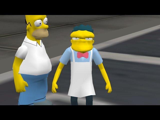 The Simpsons Hit & Run - Road Rage Returns Mod Level 2 Part 1