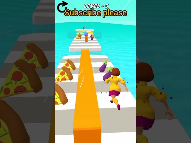 Stumble girl run Level 5 #ytshorts #games #viral