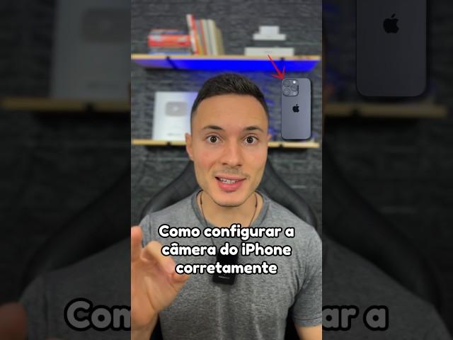 Como configurar a câmera do iPhone  #dicas #iphone #iphonetips