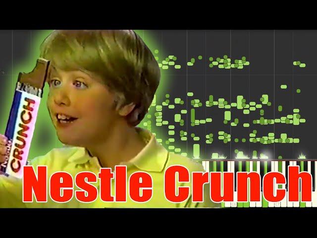 1980s Nestle Crunch Commercial MIDI | Nestle Crunch Piano sound