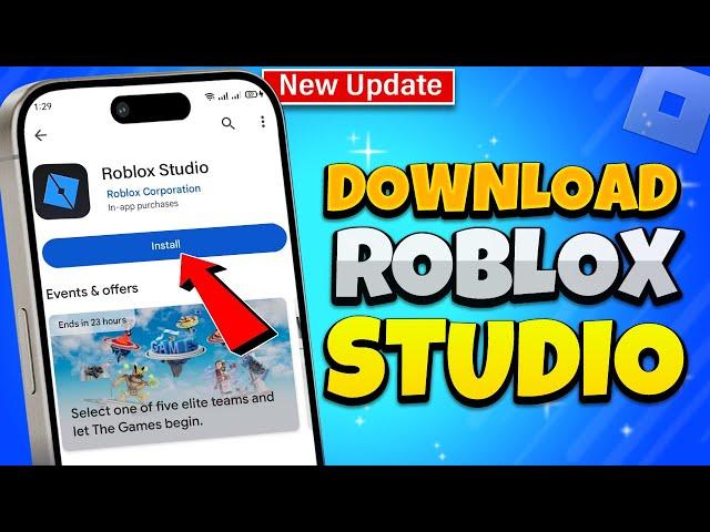 How to Download Roblox Studio on Mobile 2024 (Android & iOS) | Get Roblox Studio on Mobile