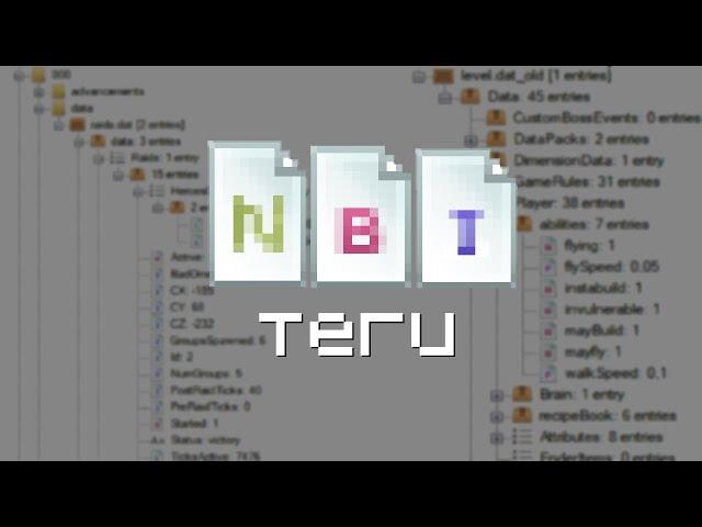 Что такое NBT теги или как хранятся миры в Майнкрафте | Майнкрафт изнутри