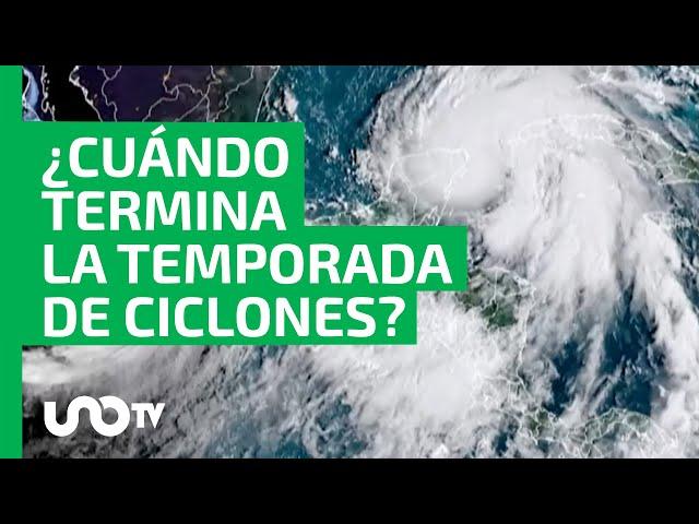 ¿Cuándo termina la temporada de ciclones y lluvias en México? Conoce la fecha