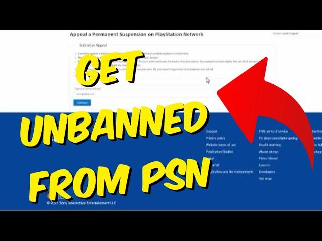 How To Get Unbanned From PlayStation Network 2024 Tutorial - Working 100%