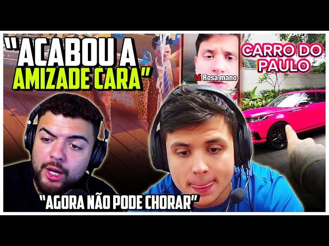 MUITO BRAVO! PAULINHO O LOKO FOI TROLLADO PELO LUQUET4 NA VIDA REAL E PROMETEU VINGANÇ@