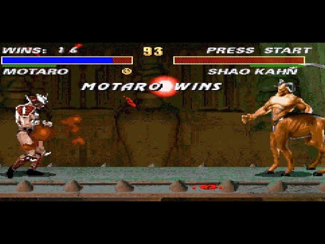 Ultimate Mortal Kombat 3 Project, Snes: (Motaro)