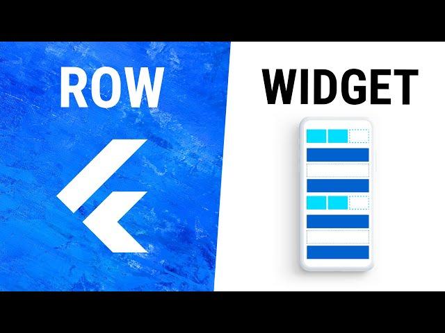 Flutter Row Widget