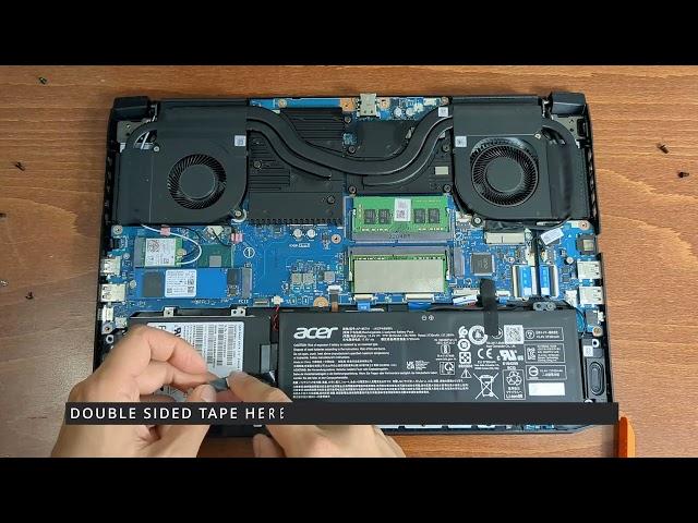 How to install SATA SSD/HDD for Acer Nitro 5