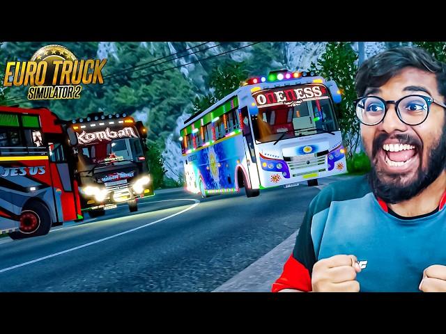 KOMBAN VS ONENESS VS JESUS TOURIST BUS DANGEROUS ROADS TRIP | LOGITECH G29 @TOMGAMINGyt88