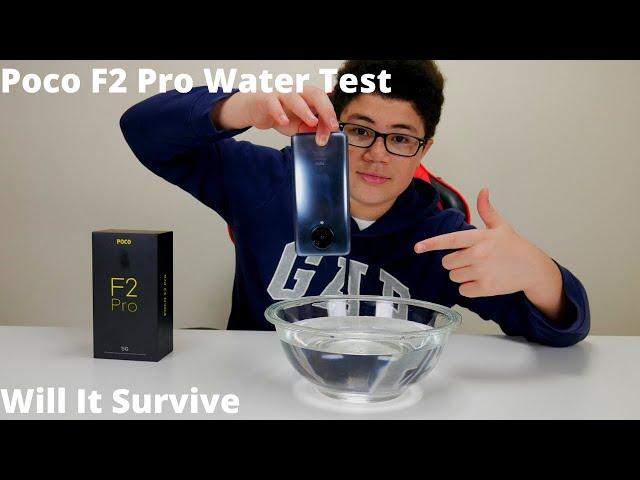 POCO F2 Pro Water Test Will it Survive