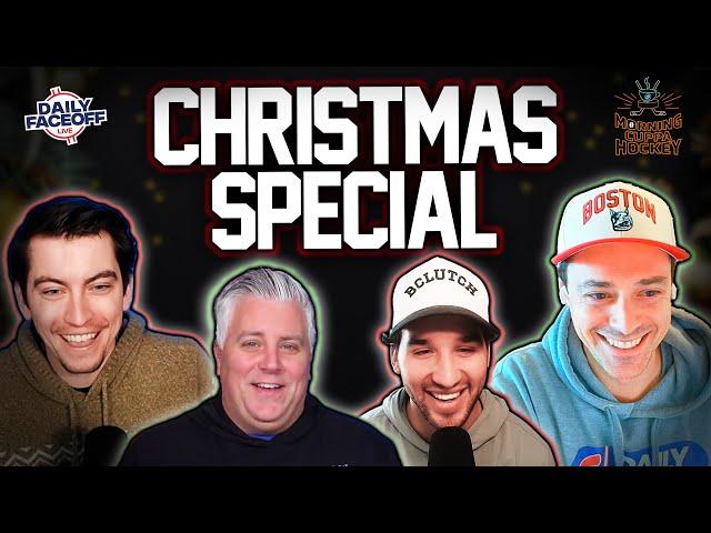 Daily Faceoff LIVE x Morning Cuppa Hockey | Christmas Special!