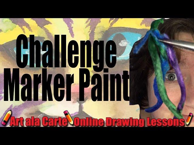 Cheap Paint Challenge Marker Paint