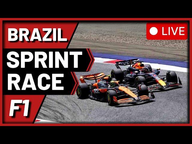 F1 Live - Brazil GP SPRINT Race Watchalong | Live timings + Commentary