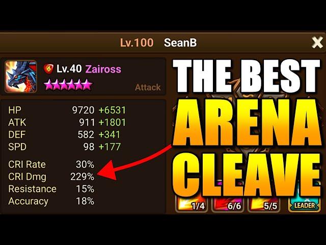 Buffed ZAIROSS Has Changed Everything For Me In Arena | Summoners War