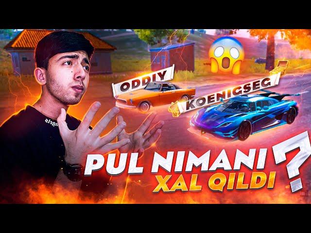 SKIN NIMANI XAL QILADI?  ODDIY MOSHINA VA KOENIGSEG POYGA!!!