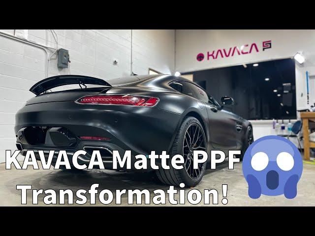 Mercedes AMG GTS Makeover | Kavaca Matte PPF