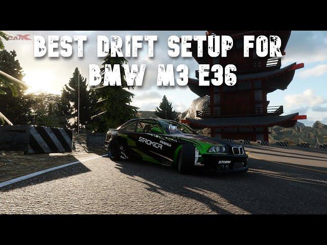 Лучшая настройка на WÜTEND (BMW M3 E36) | CarX Drift Racing Online