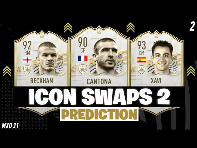 FIFA 21 ICON SWAPS 2 PREDICTIONS | FT. CANTONA, BECKHAM, XAVI