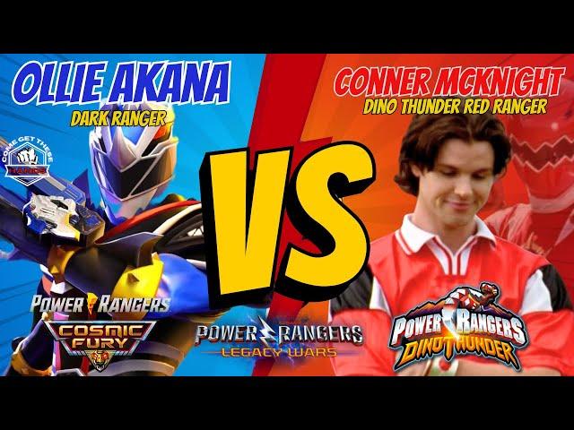 Ollie Akana Vs Conner McKnight | Power Rangers Legacy Wars