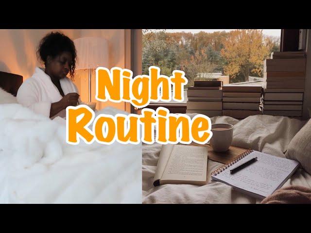 COZY FALL NIGHT ROUTINE | IAMSHERIKAB
