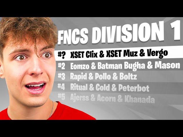 Clix FNCS Division 1  | 12/19