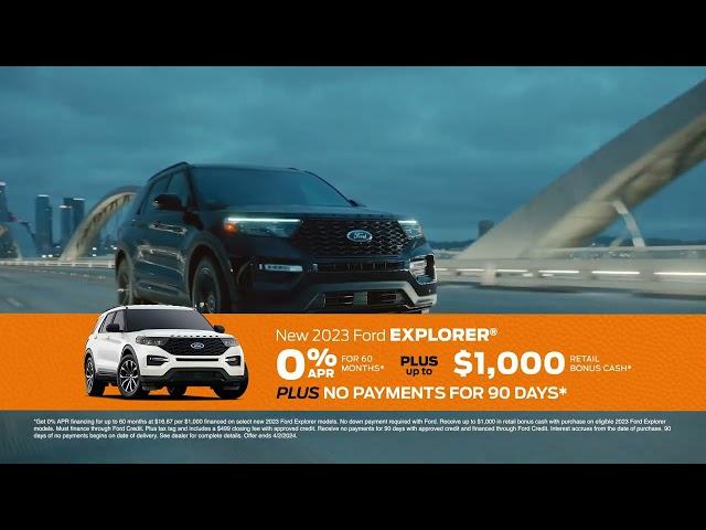 D&D Motors - March 2024 Ford Explorer Offer