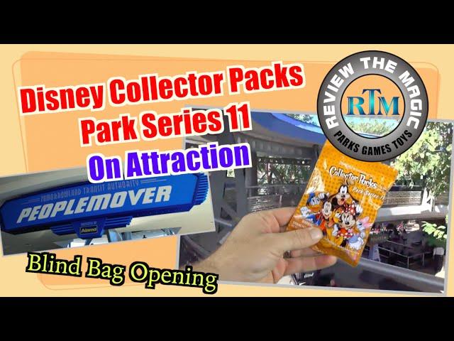 Aboard the Walt Disney World PeopleMover TTA  Disney Collector Packs Park Series 11 Opening