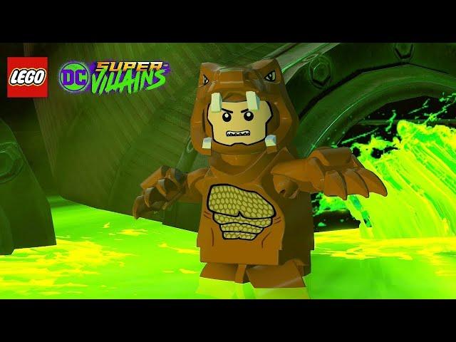 Открытый мир Lego DC Super-Villains (Супер-Злодеи) - Золотые блоки Болота .