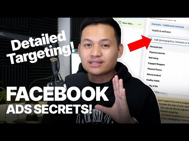 FACEBOOK ADS DETAILED TARGETING! UNLOCK UNLIMITED INTEREST  #FacebookAds