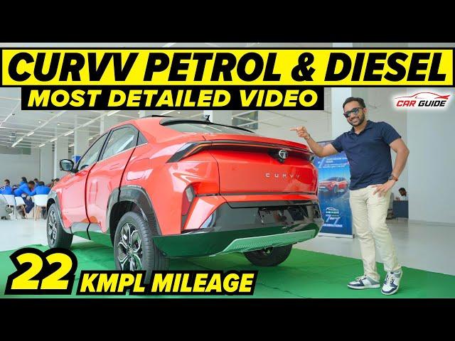 2024 Tata Curvv Petrol & Diesel Explained - Price - Launch Date - Drive Review - Best Variant 