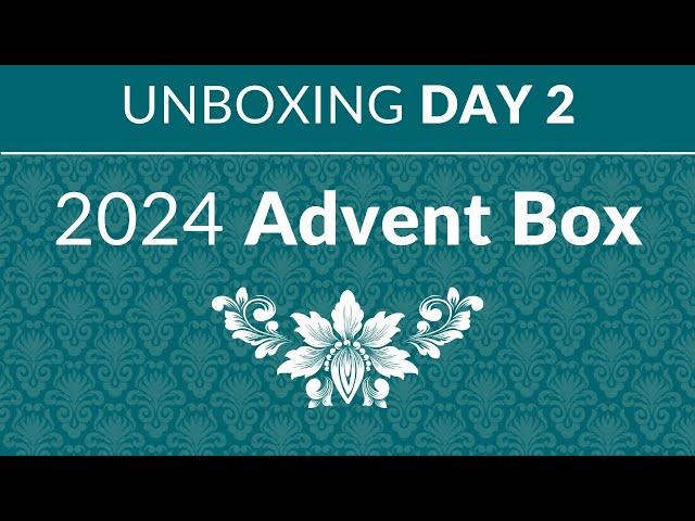 Unboxing Day 2 of the 2024 Sallie Tomato Advent Box!