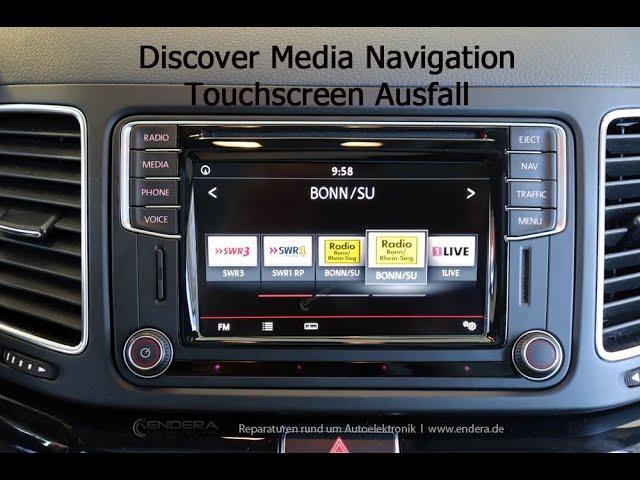 VW, Seat Navi Display defekt / Navigation Discover Media Touchscreen Ausfall