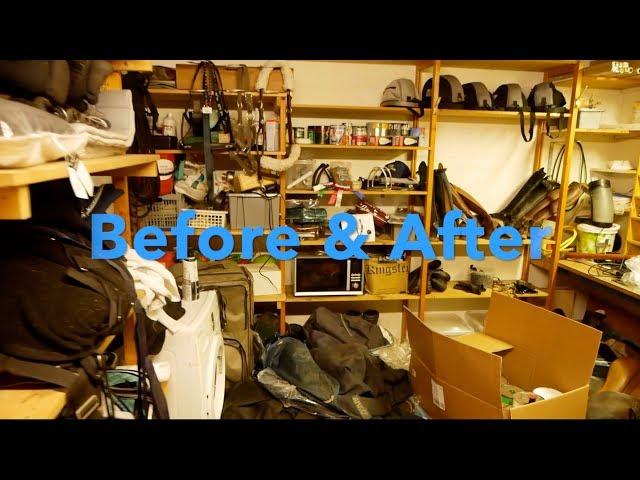 2 BOYS TRY AND GIVE THEIR TACK ROOM A MAKEOVER